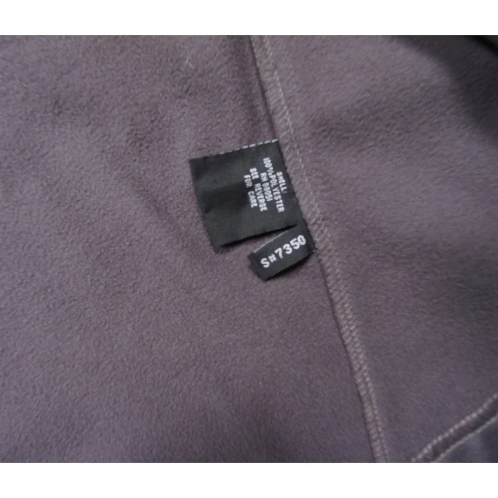 Apple Employee Jacket Mens 2XL XXL Gray Full Zip Fleece Adult Casual Technology